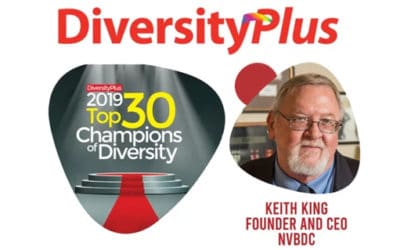 NVBDC FOUNDER & CEO KEITH KING RECOGNIZED AS ONE OF 2019’s TOP 30 CHAMPIONS OF DIVERSITY