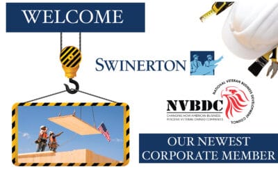 The National Veterans Business Development Council (NVBDC) welcomes Swinerton as its newest Corporate Member.