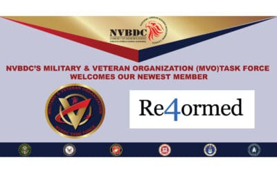 National Veteran Business Development Council - SD/VOB Certification NVBDC MILITARY AND VETERAN ORGANIZATION (MVO) TASK FORCE WELCOMES RE4ORMED AS THEIR NEWEST MEMBER