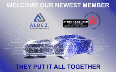 Aldez North America supports Veteran Owned Businesses by becoming a NVBDC Corporate Member