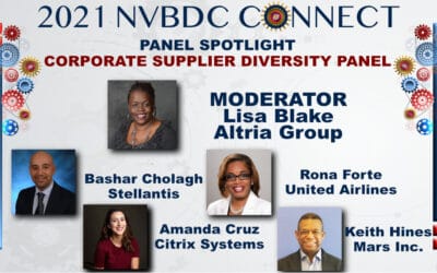 2021 National Veteran Business Development Council (NVBDC) Announcing Supplier Diversity Panel’s Moderator and Panelists