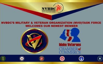 Idaho Veterans Chamber of Commerce joins the NVBDC’s Military & Veteran Organization Task Force