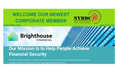 NVBDC welcomes Brighthouse Financial, one of the largest providers of annuities and life insurance in the U.S., as its newest Corporate Member