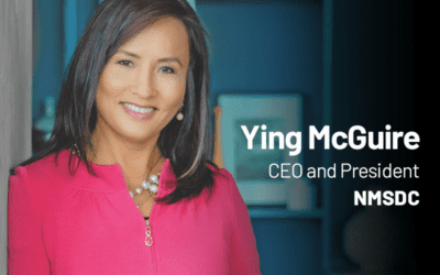 NVBDC awards Ying McGuire, from NMSDC, “National Resource Partner of the Year 2022”