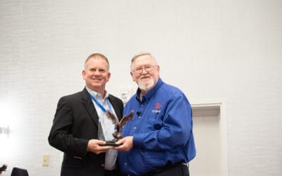 NVBDC awards Steve Charles, from Sonoco, “Corporate Veteran Champion of the Year 2022”