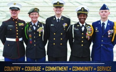 Investing Today in our Leaders of Tomorrow: NVBDC Awards JROTC Scholarship at Marygrove Conservancy