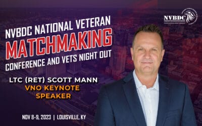 Lieutenant Colonel (Retired) Scott Mann is to speak at NVBDC’s Vets-Night Out Event