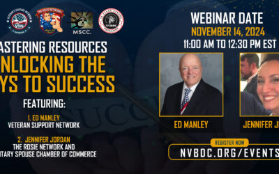 “Unlocking Success: NVBDC’s Second Mastering Resources Webinar Empowers Veteran Entrepreneurs