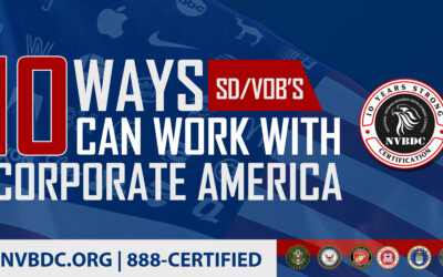 10 Ways NVBDC Certified Veteran Business Owners Can Work with Corporate America