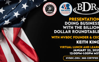 National Veteran Business Development Council - SD/VOB Certification Doing Business with the Billion Dollar Roundtable: Unlocking Opportunities for Veteran Entrepreneurs