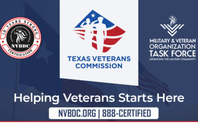 National Veteran Business Development Council - SD/VOB Certification Empowering Veteran Entrepreneurs: NVBDC and Texas Veterans Commission Collaboration