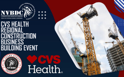 Another Opportunity for NVBDC-Certified Veteran-Owned Businesses: CVS Health Regional Construction Business Building Event