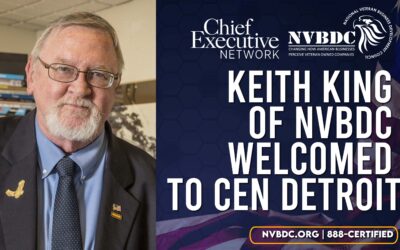 Veteran Business Champion Joins CEO Peer Network: Keith King of NVBDC Welcomed to CEN Detroit