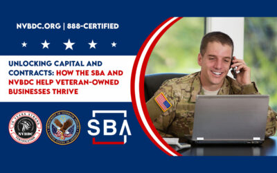 National Veteran Business Development Council - SD/VOB Certification Unlocking Capital and Contracts: How the SBA and NVBDC Help Veteran-Owned Businesses Thrive