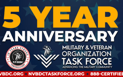 NVBDC MVO Task Force Celebrates its 5th Anniversary: A National Movement for the Military Community