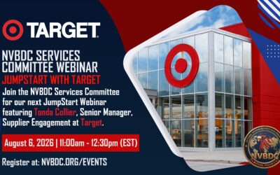 Build Stronger Supplier Relationships with Target: Join NVBDC’s August JumpStart Webinar