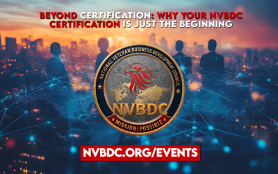 Beyond Certification: Why Your NVBDC Certification Is Just the Beginning