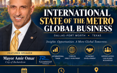 Global Chamber® Dallas Fort Worth – International State of the Metro: Global